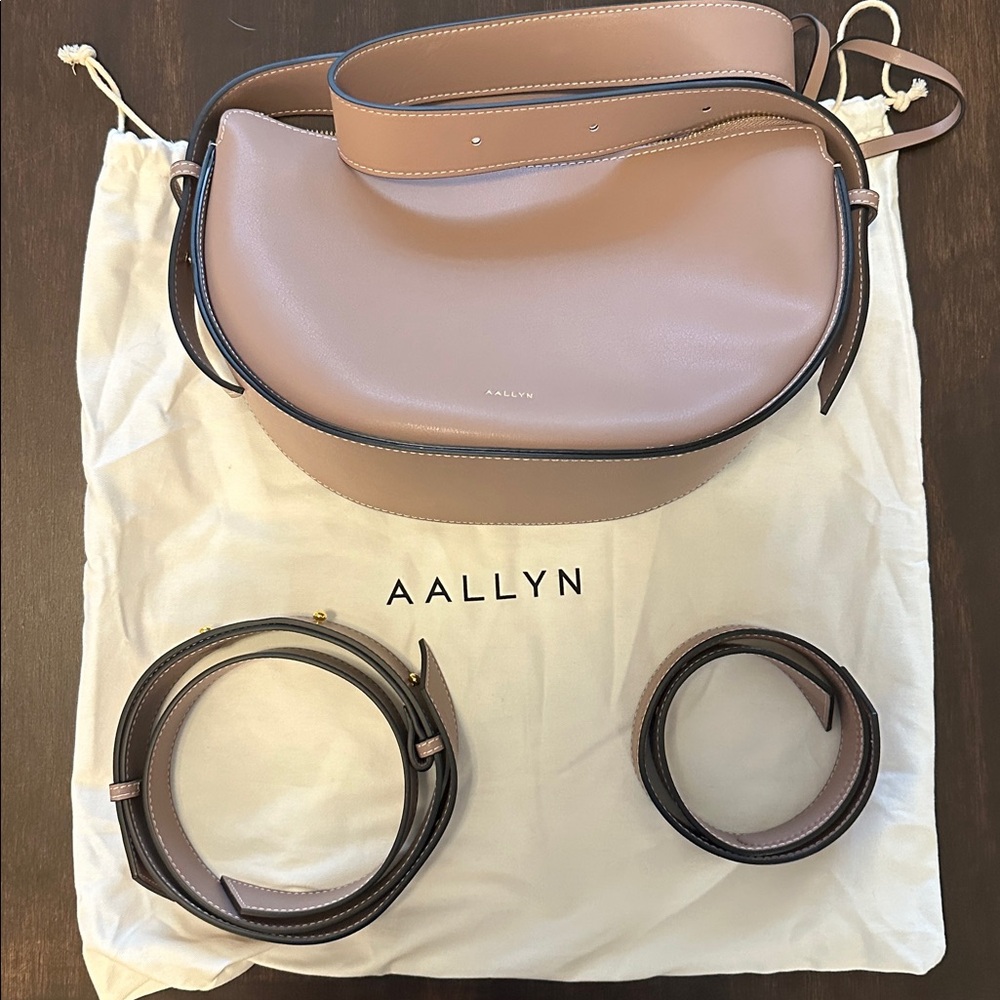 Aallyn Leather Crossbody Bag - Elara Convertible Bag